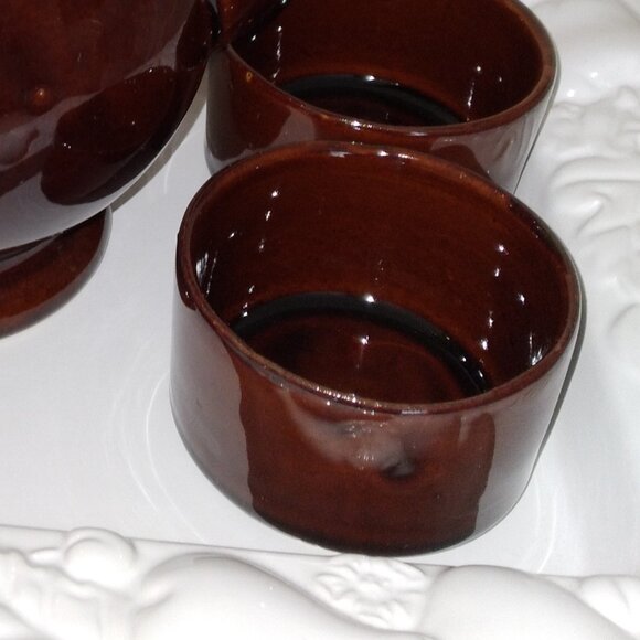 Vintage Ceramic Set, Hand made, Made in Europe - Picture 2 of 3